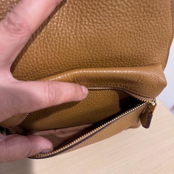 Coach Mini Backpack Camel Brown Leather – Beautiful & Unique! - Picture 8 of 10